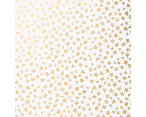 Toonbankrol Kerst Sterretjes op wit 150mx30