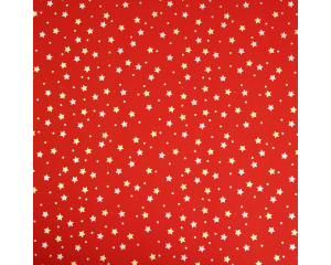 Toonbankrol Kerst Sterrenrood 150mx30cm