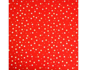 Toonbankrol Kerst Sterrenrood 150mx50cm