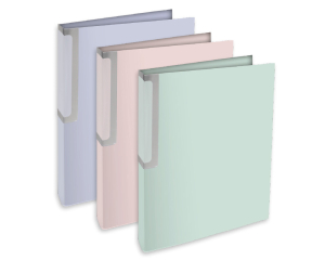 Ringband PP 4 rings 35mm Pastel