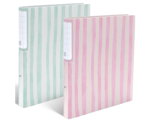 Ringband PP 2 rings Stripes - 20mm