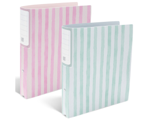 Ringband PP 2 rings Stripes - 35mm