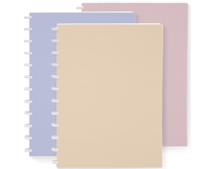 Ringschrift PP A4 lijn Pastel