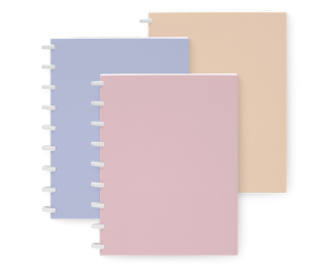 Ringschrift PP A5 lijn Pastel