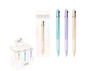 4 kleurenpen SOHO Pastel