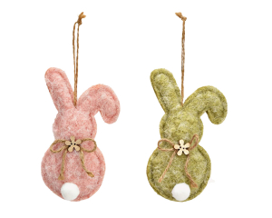 Paashaas hangset textiel